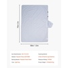 image:imageVEVOR Camping Blanket Large Warm Stadium Blanket Waterproof amp Windproof 330GSM Polyester Fleece Flame Retardant Great for Outdoors Picnics Hiking Sports Events Travel 82 x 55 BicolorLight Grey