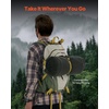 image:imageVEVOR Camping Blanket Large Warm Stadium Blanket Waterproof amp Windproof 330GSM Polyester Fleece Flame Retardant Great for Outdoors Picnics Hiking Sports Events Travel 82 x 55 BicolorArmy Green