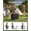image:imageVEVOR Camping Kitchen Table SlimFold Cook Station Portable Folding Table with 4 Side Tables Heat Resistant Tabletop and Carrying Bag Ideal for Outdoor Picnics BBQs Camping RV Traveling