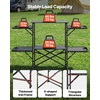 image:imageVEVOR Camping Kitchen Table SlimFold Cook Station Portable Folding Table with 4 Side Tables Heat Resistant Tabletop and Carrying Bag Ideal for Outdoor Picnics BBQs Camping RV Traveling