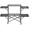 image:imageVEVOR Camping Kitchen Table SlimFold Cook Station Portable Folding Table with 4 Side Tables Heat Resistant Tabletop and Carrying Bag Ideal for Outdoor Picnics BBQs Camping RV Traveling