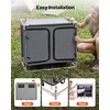 image:imageVEVOR Camping Storage Cabinet Outdoor Portable Aluminum Lightweight Table Quick Setup Compact Kitchen Cook Station with 6 Shelves and Carry Bag for Picnic BBQ Party Camping RV Traveling