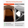 image:imageVEVOR Camping Tent 46 Person Pop Up Instant Cabin Tent Mesh Side amp Top Windows 60 Second Easy Setup Portable Waterproof Cabin Hub with Carry Bag for Family Outdoor Camping Hiking6 Person with Rainfly