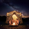 image:imageVEVOR Camping Tent 46 Person Pop Up Instant Cabin Tent Mesh Side amp Top Windows 60 Second Easy Setup Portable Waterproof Cabin Hub with Carry Bag for Family Outdoor Camping Hiking4 Person  835 High