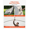image:imageVEVOR Camping Tent 46 Person Pop Up Instant Cabin Tent Mesh Side amp Top Windows 60 Second Easy Setup Portable Waterproof Cabin Hub with Carry Bag for Family Outdoor Camping Hiking4 Person  835 High