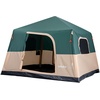 image:imageVEVOR Camping Tent 468 Person Automatic Inflatable Cabin Tent TPU Air Tube amp Large Mesh Windows Portable Easy Setup Waterproof Tent with Carry Bag for Family Outdoor Camping HikingGreen