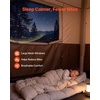 image:imageVEVOR Camping Tent 468 Person Automatic Inflatable Cabin Tent TPU Air Tube amp Large Mesh Windows Portable Easy Setup Waterproof Tent with Carry Bag for Family Outdoor Camping HikingBeige