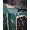 image:imageVEVOR Camping Tent 468 Person Automatic Inflatable Cabin Tent TPU Air Tube amp Large Mesh Windows Portable Easy Setup Waterproof Tent with Carry Bag for Family Outdoor Camping HikingGreen