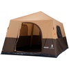 image:imageVEVOR Camping Tent 468 Person Automatic Inflatable Cabin Tent TPU Air Tube amp Large Mesh Windows Portable Easy Setup Waterproof Tent with Carry Bag for Family Outdoor Camping HikingBeige