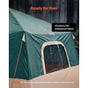 image:imageVEVOR Camping Tent 468 Person Automatic Inflatable Cabin Tent TPU Air Tube amp Large Mesh Windows Portable Easy Setup Waterproof Tent with Carry Bag for Family Outdoor Camping HikingGreen