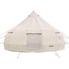 image:imageVEVOR Canvas Bell Tent 4 Seasons Yurt Tent for Camping with Stove Jack Waterproof Breathable with Zipped Detachable Floor Family Camping Glamping Outdoor Hunting PartyBeige