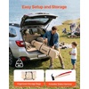 image:imageVEVOR Canvas Bell Tent 4 Seasons Yurt Tent for Camping with Stove Jack Waterproof Breathable with Zipped Detachable Floor Family Camping Glamping Outdoor Hunting PartyLight Beige