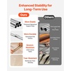 image:imageVEVOR Canvas Bell Tent 4 Seasons Yurt Tent for Camping with Stove Jack Waterproof Breathable with Zipped Detachable Floor Family Camping Glamping Outdoor Hunting PartyLight Beige