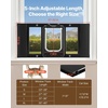 image:imageVEVOR Cat Door for Window Adjustable to Fit Window Width 3540 4 Secure Lock Modes Aluminum Frame and HighTransparency Glass Magnetic Closure Weatherproof QuickFit Pet Door for Cats WhiteBlack