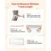 image:imageVEVOR Cat Door for Window Adjustable to Fit Window Width 3540 4 Secure Lock Modes Aluminum Frame and HighTransparency Glass Magnetic Closure Weatherproof QuickFit Pet Door for Cats WhiteWhite