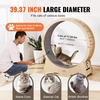 image:imageVEVOR Cat Exercise Wheel Large Cat Treadmill Wheel for Indoor Cats 358 inch Cat Running Wheel with Detachable Carpet and Cat Teaser for RunningWalkingTraining Suitable for Most Cats433in