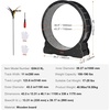 image:imageVEVOR Cat Exercise Wheel Large Cat Treadmill Wheel for Indoor Cats 358 inch Cat Running Wheel with Detachable Carpet and Cat Teaser for RunningWalkingTraining Suitable for Most CatsBlack433in