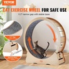 image:imageVEVOR Cat Exercise Wheel Large Cat Treadmill Wheel for Indoor Cats 358 inch Cat Running Wheel with Detachable Carpet and Cat Teaser for RunningWalkingTraining Suitable for Most Cats433in