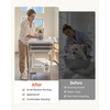 image:imageVEVOR Dog Bathtub Elevated Dog Bath Tub 2 in 1 Collapsible Pet Bathing Grooming Wash Station Portable Foldable SpaceSaving Builtin Drain Outlet with Drain Hose for Small Pet Cat Gray amp White  Stable amp Secure Support UserFriendly DesignGray  White