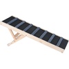 image:imageVEVOR Dog Ramp Folding Pet Ramp for Bed Adjustable Dog Ramp for Small Large Old Dogs amp Cats Wooden Pet Ramp with 393 Long Ramp Adjustable from 15 to 22 Suitable for Couch Sofa Car393x157x18 in