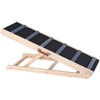 image:imageVEVOR Dog Ramp Folding Pet Ramp for Bed Adjustable Dog Ramp for Small Large Old Dogs amp Cats Wooden Pet Ramp with 393 Long Ramp Adjustable from 15 to 22 Suitable for Couch Sofa Car4133x 157x 393in