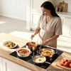 image:imageVEVOR Electric Ceramic Cooktop Builtin Electric Stove Top with Glass Panel Knob Control 11 Heat Levels for Diverse Cooking Requirements 30inch4burners220V24 IN4 BurnerKnob Control