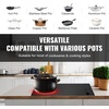 image:imageVEVOR Electric Ceramic Cooktop Builtin Electric Stove Top with Glass Panel Knob Control 11 Heat Levels for Diverse Cooking Requirements 30inch4burners220V30IN