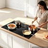 image:imageVEVOR Electric Ceramic Cooktop Builtin Electric Stove Top with Glass Panel Knob Control 11 Heat Levels for Diverse Cooking Requirements 30inch4burners220V36 IN5 BurnerKnob Control