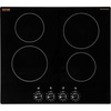 image:imageVEVOR Electric Ceramic Cooktop Builtin Electric Stove Top with Glass Panel Knob Control 11 Heat Levels for Diverse Cooking Requirements 30inch4burners220V24IN
