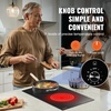 image:imageVEVOR Electric Ceramic Cooktop Builtin Electric Stove Top with Glass Panel Knob Control 11 Heat Levels for Diverse Cooking Requirements 30inch4burners220V12 IN