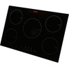 image:imageVEVOR Electric Cooktop 4 Burners 30 Induction Stove Top Builtin Magnetic Cooktop 7500W 9 Heating Level Multifunctional Burner LED Touch Screen wChild Lock amp OverTemperature Protection30in 5 Burners220V