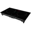 image:imageVEVOR Electric Cooktop 4 Burners 30 Induction Stove Top Builtin Magnetic Cooktop 7500W 9 Heating Level Multifunctional Burner LED Touch Screen wChild Lock amp OverTemperature Protection24in 2 Burners110V