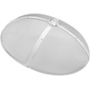 image:imageVEVOR Fire Pit Spark Screen Round 27 Reinforced Heavy Duty Steel Metal Cover Outdoor Firepit Lid EasyOpening Top Screen Covers Round with Ring Handle for Outdoor Patio Fire Pits Backyard40 Inch
