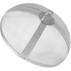 image:imageVEVOR Fire Pit Spark Screen Round 27 Reinforced Heavy Duty Steel Metal Cover Outdoor Firepit Lid EasyOpening Top Screen Covers Round with Ring Handle for Outdoor Patio Fire Pits Backyard27 Inch