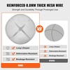 image:imageVEVOR Fire Pit Spark Screen Round 27 Reinforced Heavy Duty Steel Metal Cover Outdoor Firepit Lid EasyOpening Top Screen Covers Round with Ring Handle for Outdoor Patio Fire Pits Backyard40 Inch