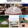 image:imageVEVOR Fire Pit Spark Screen Round 27 Reinforced Heavy Duty Steel Metal Cover Outdoor Firepit Lid EasyOpening Top Screen Covers Round with Ring Handle for Outdoor Patio Fire Pits Backyard20 Inch