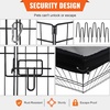 image:imageVEVOR Foldable Metal Dog Exercise Pen Pet Puppy Playpen Yard Fence with Top Cover amp Door Indoor Outdoor 8 Panels 24 W x 24 H Dogs Crate Kennel with Ground Stakes for Small amp Medium DogsPlaypen  Top Cover