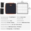 image:imageVEVOR Foldable Metal Dog Exercise Pen Pet Puppy Playpen Yard Fence with Top Cover amp Door Indoor Outdoor 8 Panels 24 W x 24 H Dogs Crate Kennel with Ground Stakes for Small amp Medium DogsPlaypen with Storage Bag  Top Cover  Bottom Pad