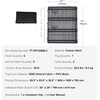 image:imageVEVOR Foldable Metal Dog Exercise Pen Pet Puppy Playpen Yard Fence with Top Cover amp Door Indoor Outdoor 8 Panels 24 W x 24 H Dogs Crate Kennel with Ground Stakes for Small amp Medium DogsPlaypen  Top Cover