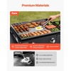 image:imageVEVOR Gas Griddle 2Burner Flat Top Grill 28 inch Grill Plate Foldable Propane Griddle with Wheels 30000 BTU Outdoor Flat Top Grills for PanFrying Grilling StirFrying amp BBQ Pulse IgnitionCart