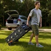 image:imageVEVOR Gas Griddle 2Burner Flat Top Grill 28 inch Grill Plate Foldable Propane Griddle with Wheels 30000 BTU Outdoor Flat Top Grills for PanFrying Grilling StirFrying amp BBQ Pulse IgnitionCart