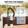image:imageVEVOR Hot Tub Handrail 360 Rotatable Spa Side Handrail with 3557 Adjustable Height RustProof Aluminum Spa Hot Tub Hand Rail with SlideUnder Mount Base for Indoor amp Outdoor 600LBS Capacity57 Inch