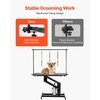 image:imageVEVOR Hydraulic Pet Grooming Table 400LBS Static Load Capacity 425 x 24 Inch Dog Grooming Station with AntiSlip Tabletop and Dual Height Adjustable Arms with Clamps for Medium and Small Dogs