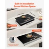 image:imageVEVOR Induction Cooktop 1800W Electric Countertop Burner with 9 Power Settings 2 Burner Touch Control Stove Builtin Induction Cooktop Include 99Min Timer Child Safety Lock Glass Surface36in 5 Burners220V