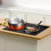 image:imageVEVOR Induction Cooktop 1800W Electric Countertop Burner with 9 Power Settings 2 Burner Touch Control Stove Builtin Induction Cooktop Include 99Min Timer Child Safety Lock Glass Surface24in 2 Burners110V