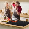 image:imageVEVOR Induction Cooktop 4 Burner 6600W Electric Countertop Burner Knob Control Builtin Stove Induction Cooktop with 12 Temperature Settings Glass Surface Auto ShutOff30in 4burnersknob control