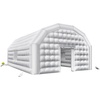 image:imageVEVOR Inflatable Nightclub 295 x 197 x 131 ft Inflatable Party Tent with 1100W Blower amp Sandbag Blow up Night Club with 2 Windows Air Cube House for Event Birthday Wedding Party White