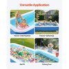 image:imageVEVOR Inflatable Pool 118 x 67 x 20 inch Large Inflatable Swimming Pool Family Large Swimming Pools with Repair Patches Blow Up Pools for Kids Adults Family Indoor Outdoor Summer Water Party