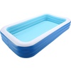 image:imageVEVOR Inflatable Pool 118 x 67 x 20 inch Large Inflatable Swimming Pool Family Large Swimming Pools with Repair Patches Blow Up Pools for Kids Adults Family Indoor Outdoor Summer Water Party