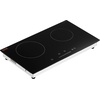 image:imageVEVOR LT477 Built in Electric Ceramic 232 x 205 inch Stove Top 240V Glass Radiant Cooktop with Touch Control Timer amp Child Lock 9 Power Levels for Simmer Steam Slow Cook Fry 24IN 4Burners24 IN2 BurnerTouch Control